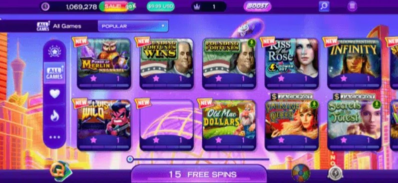 The best and most affordable gambling Slots and table games 2