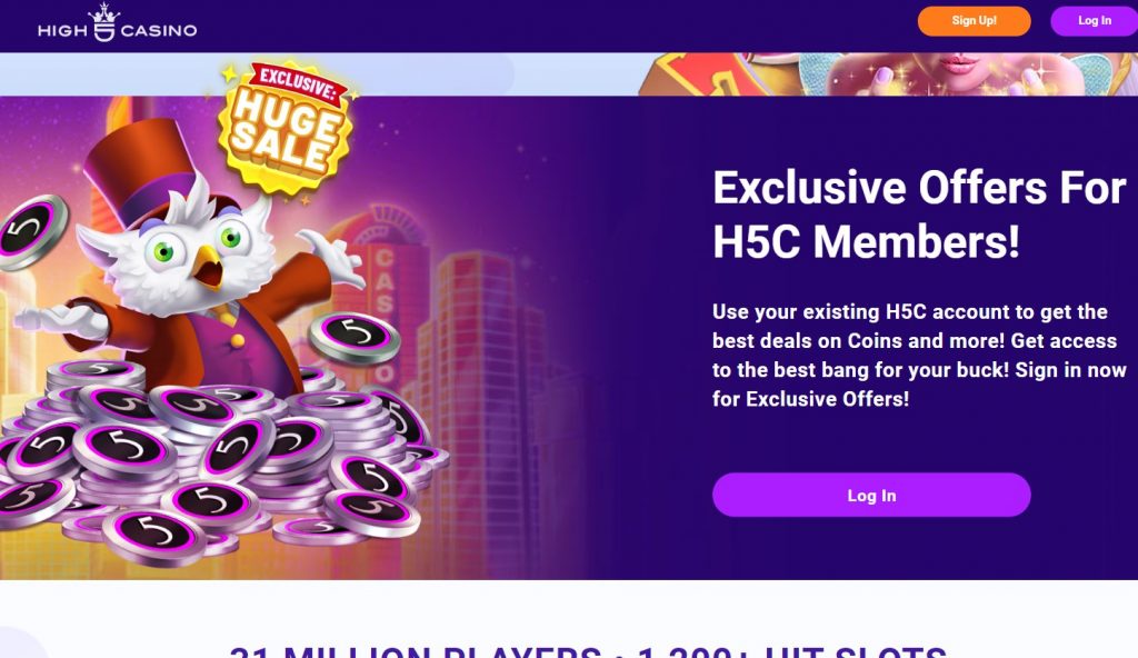 Welcome to High 5 Casino 2